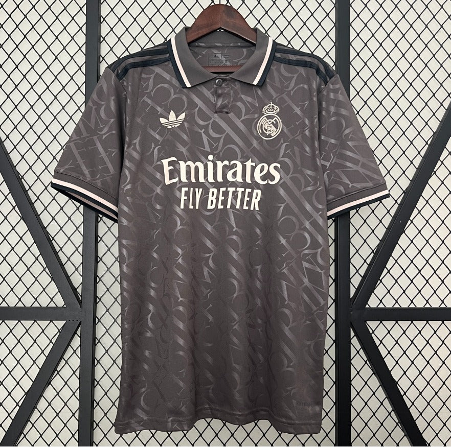 Real Madrid New Third Kit Black 2024 25 Fan Version Jerseysports